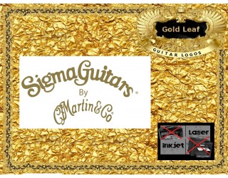 Sigma Guitar by Martin & Co. Guitar Decal 135g